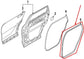 2023-25 Kia Sportage Hybrid EX Rear Right Door Weatherstrip On Body 83120-P1000 - Alshned Auto Parts