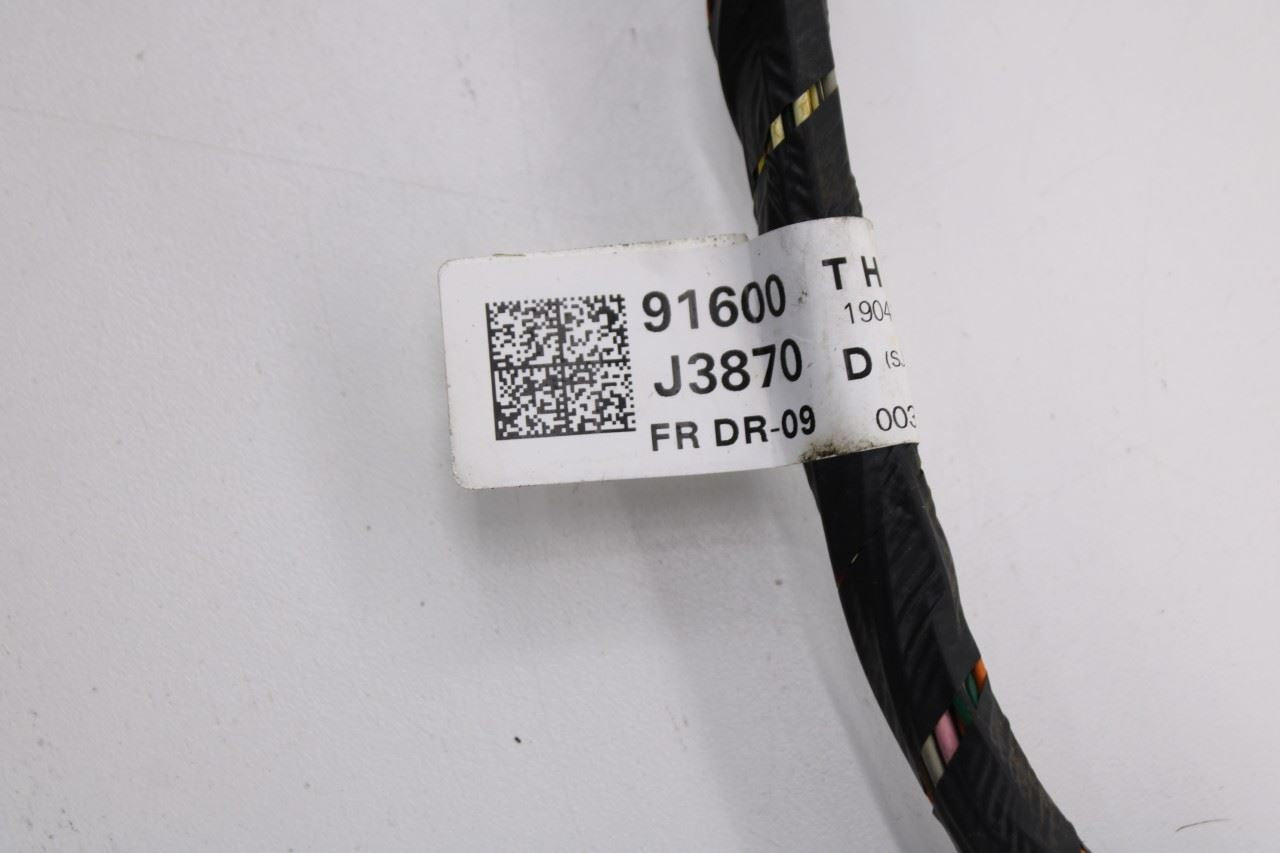 2019-2021 Hyundai Veloster Front Left Driver Side Door Wire Harness 91600-J387010