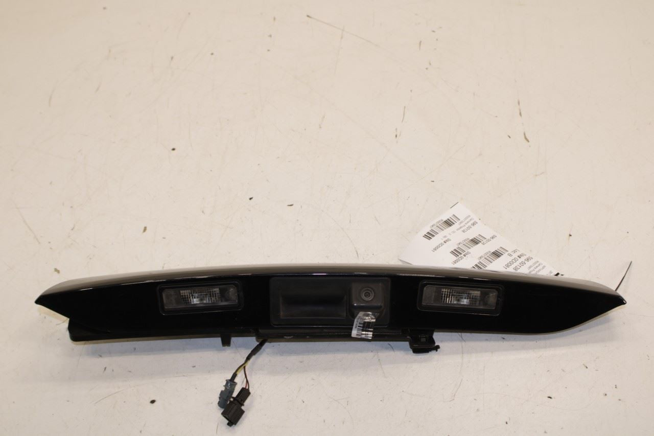11-18 Porsche Cayenne Platinum AWD Liftgate Release Handle Trim w/ Backup Camera - Alshned Auto Parts