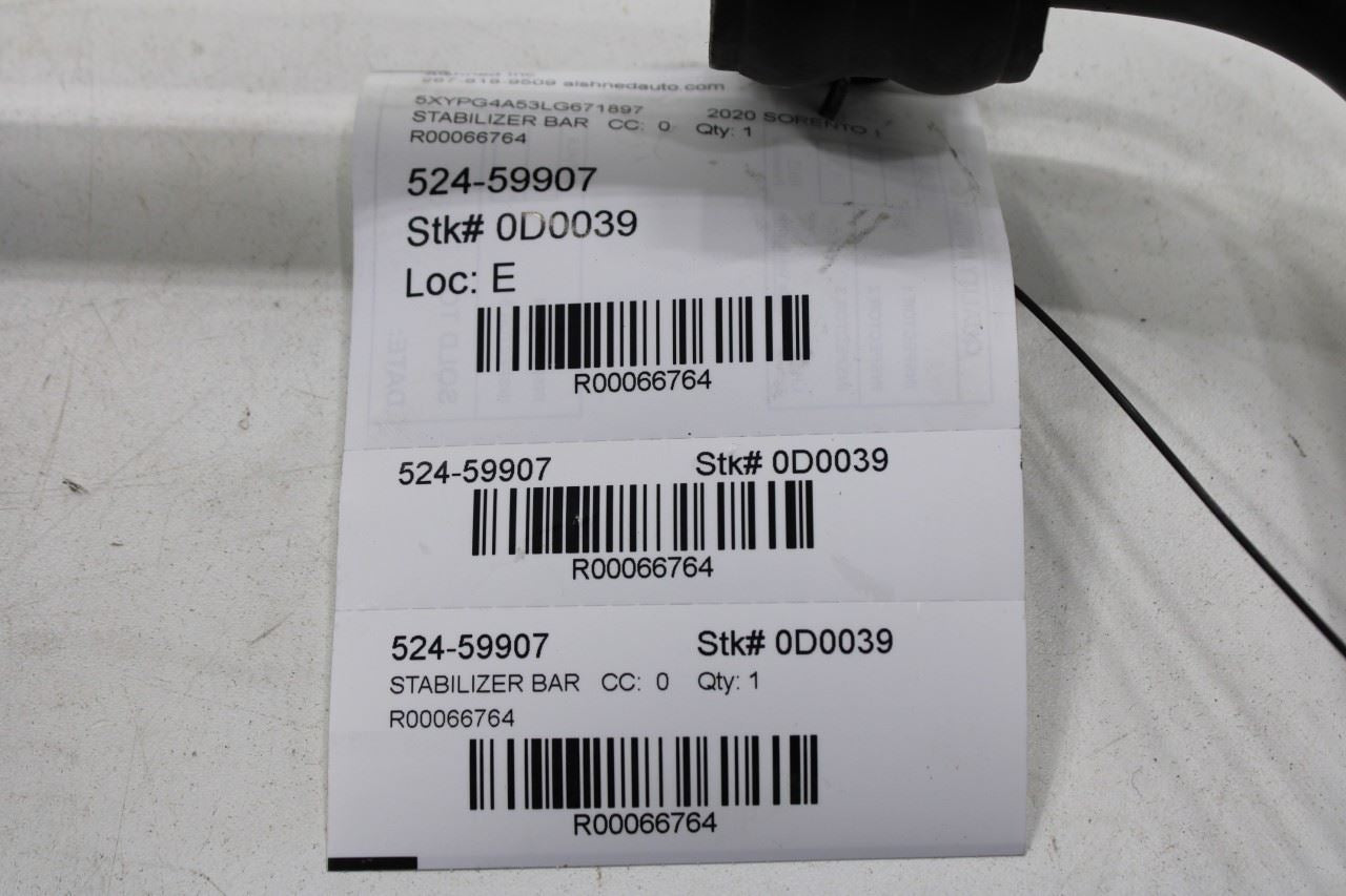 2015-20 Kia Sorento LX FWD Rear Stabilizer Sway Anti-Roll Bar w/ Link 55510C6100 - Alshned Auto Parts
