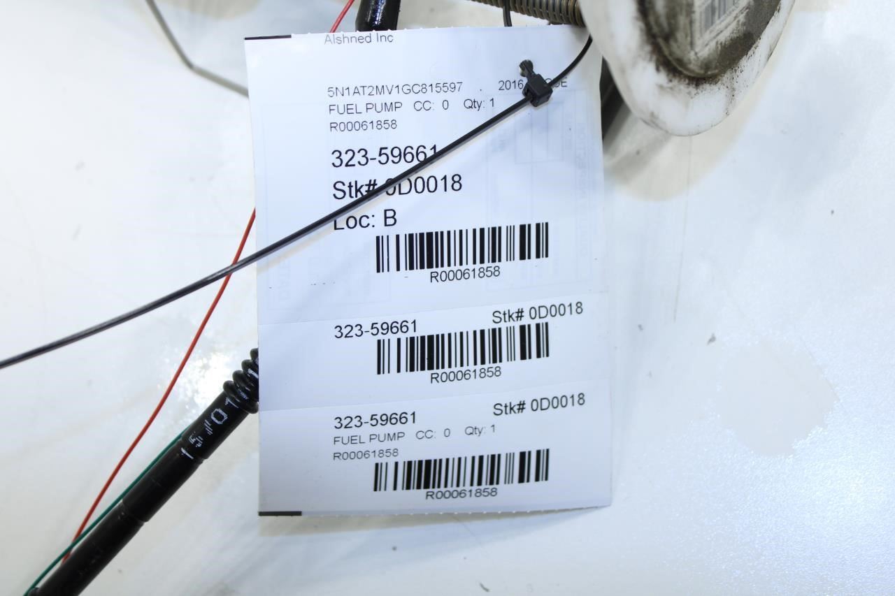 2014-2020 Nissan Rogue SV 2.5L Fuel Pump Assembly 17040-4BA0C OEM - Alshned Auto Parts