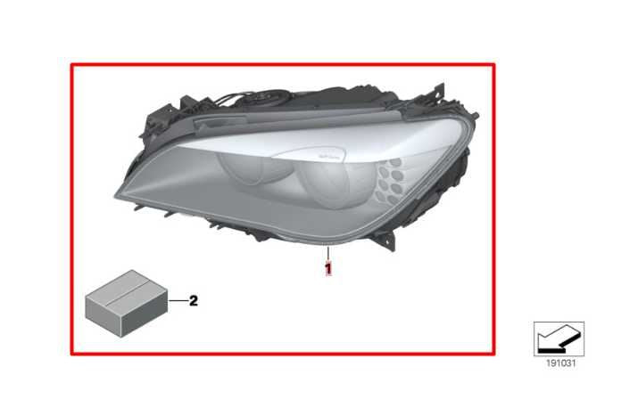 10-12 BMW 750Li xDrive Front Passenger Bi-Xenon HID Headlight Lamp *ReaD*ASIS* - Alshned Auto Parts