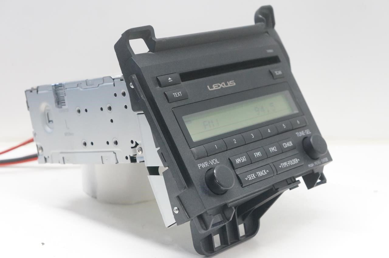2014-2017 Lexus CT200H Panasonic Radio Faceplate Control w/ Receiver 86120-76051 - Alshned Auto Parts