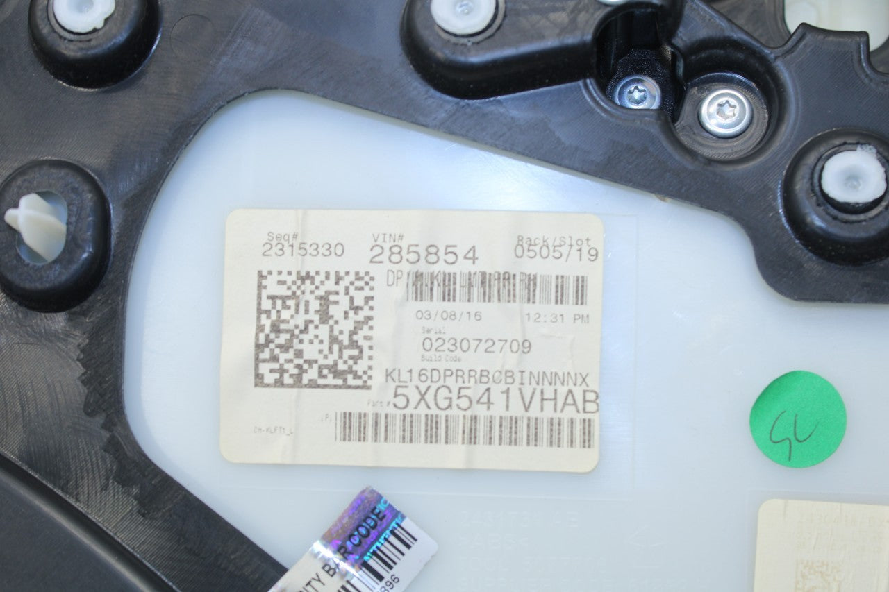 16-17 Jeep Cherokee 75th Anniversary Rear Right Door Trim Panel 5XG541VHAB *ReaD - Alshned Auto Parts