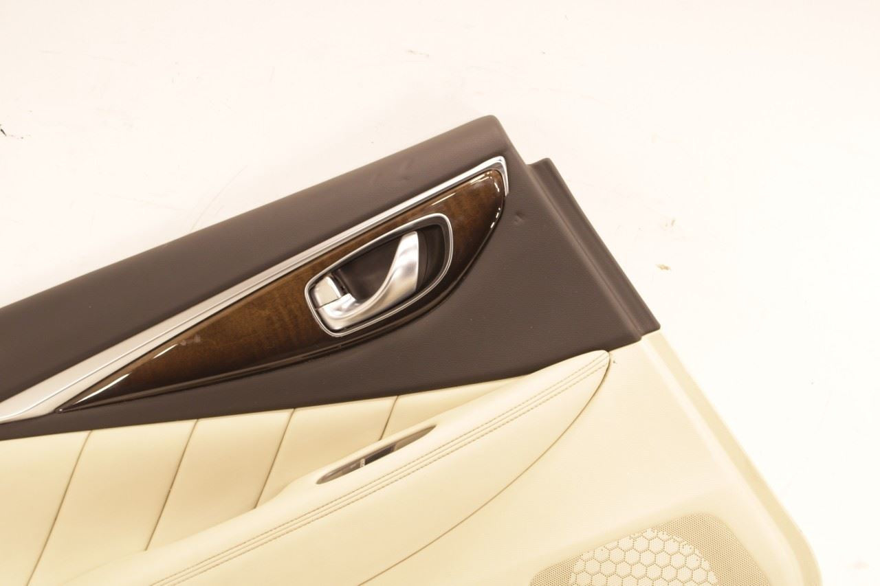 2014-2020 Infiniti Q50 Premium Rear Left Door Trim Panel 82901-4GA0B OEM *ReaD* - Alshned Auto Parts