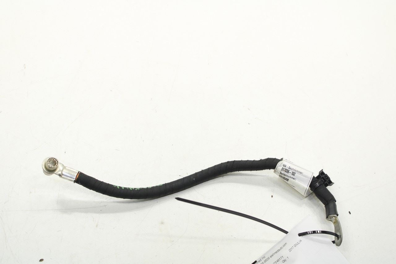 2017-2023 Alfa Romeo Giulia Ti AWD Negative Battery Cable 50546498 OEM - Alshned Auto Parts