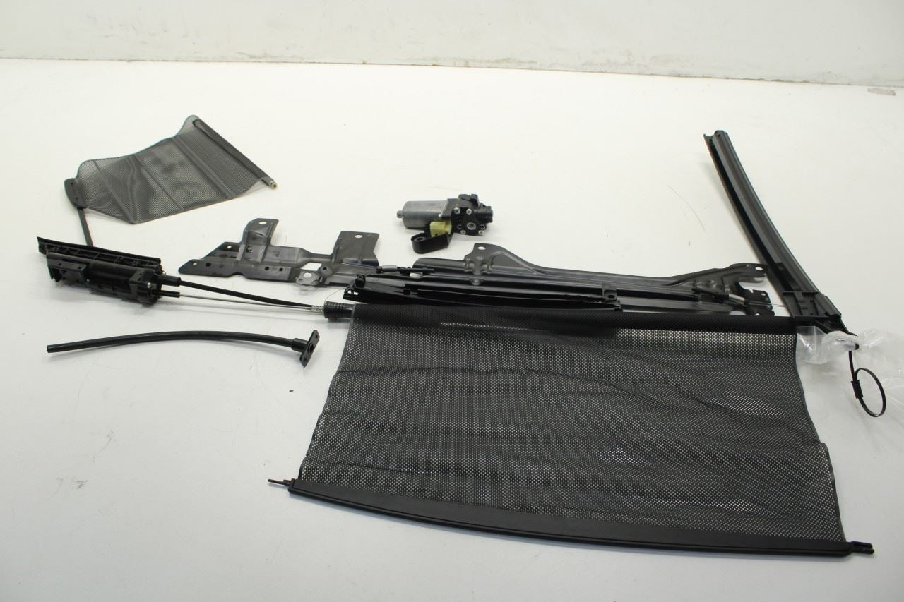 2010-15 BMW 750i xDrive Rear Left Side Door Window Sun Blind Shade Kit w/ Motor - Alshned Auto Parts