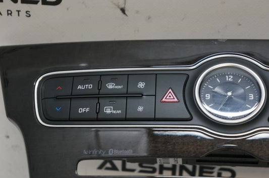 14-16 Kia Cadenza AC Heater Temperature Control Center Dash Panel 972503RGF0 OEM - Alshned Auto Parts