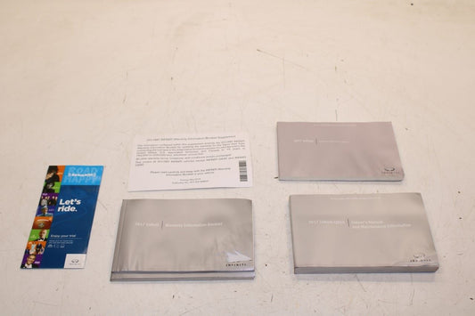 2017 Infiniti QX50 Owners Manual Set with Case R72267 *ReaD* - Alshned Auto Parts