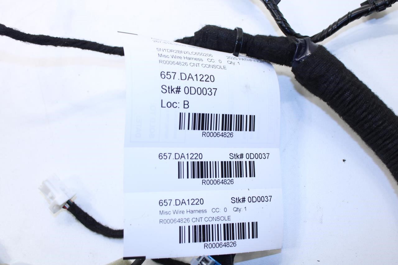 2018-2020 Nissan Pathfinder SV Center Console Wire Harness 24016-9PM5B OEM - Alshned Auto Parts