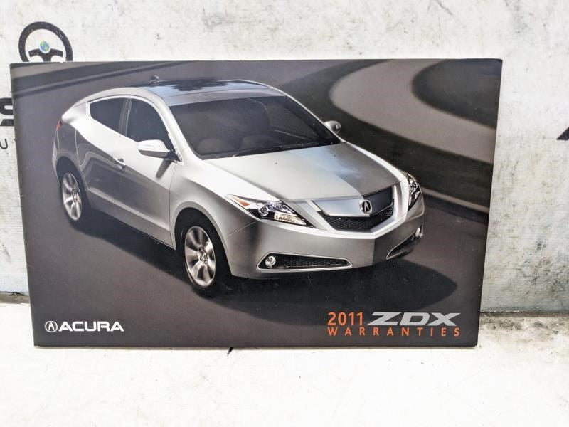 2011 Acura ZDX Owners Manual Set with Case R44343 OEM - Alshned Auto Parts