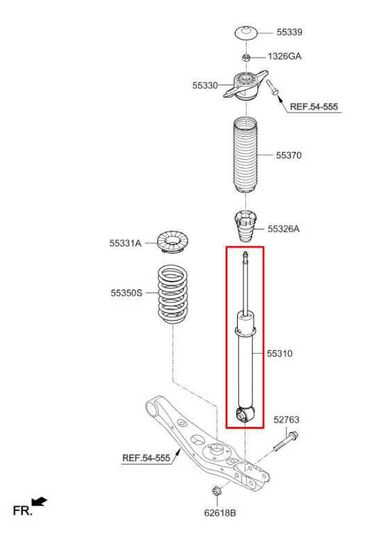16-22 KIA Sportage Nightfall 2.4L Rear Right and Left Side Shock Strut Absorber1