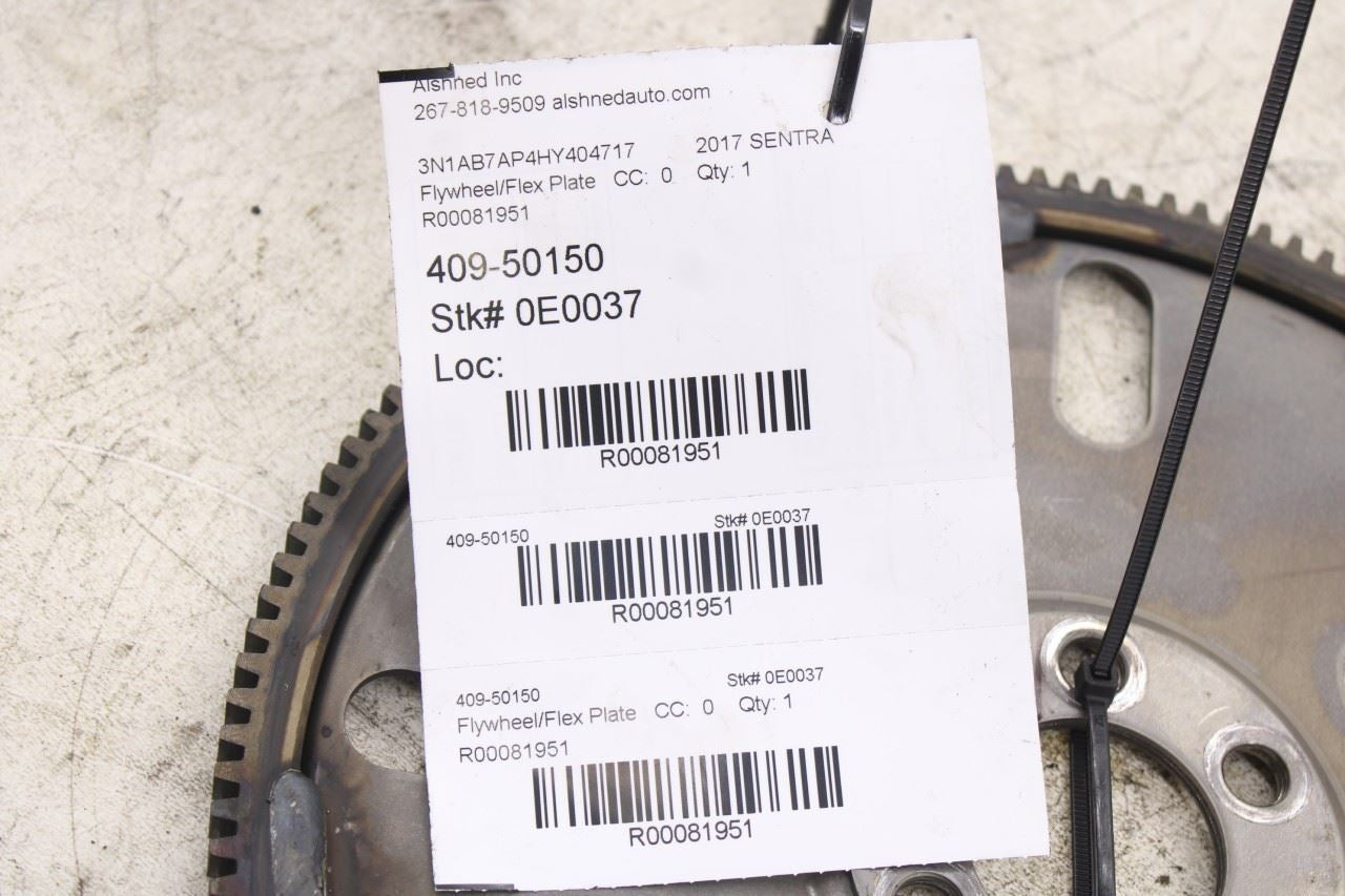 2013-2019 Nissan Sentra SV 1.8L FWD Flywheel Drive Flex Plate 12331-ED00A OEM - Alshned Auto Parts