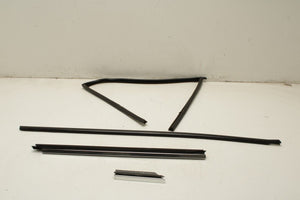 2010-15 BMW 750Li xDrive Rear Right Door Run Channel w/ Molding Set 51357179130