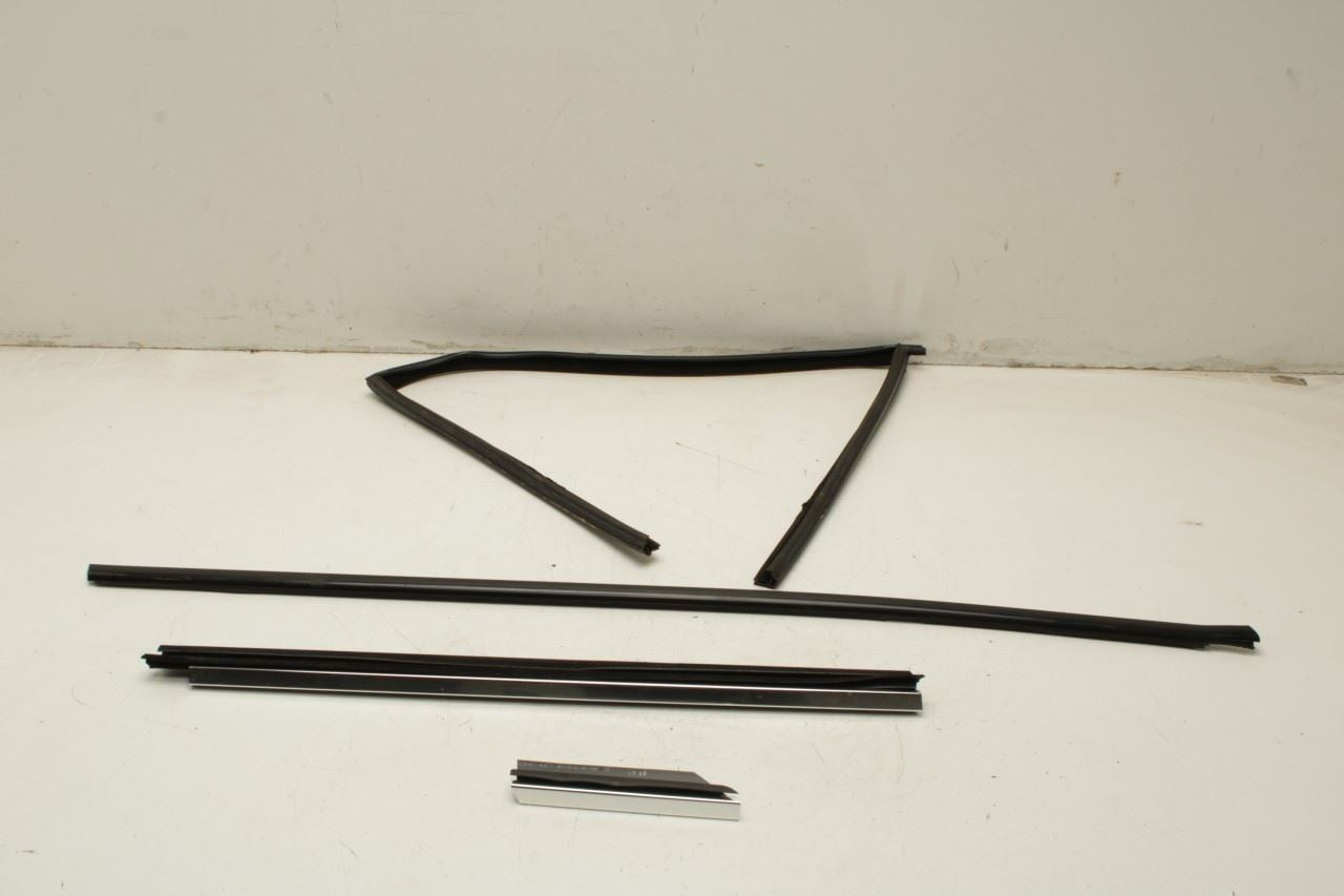 2010-15 BMW 750Li xDrive Rear Right Door Run Channel w/ Molding Set 51357179130 - Alshned Auto Parts