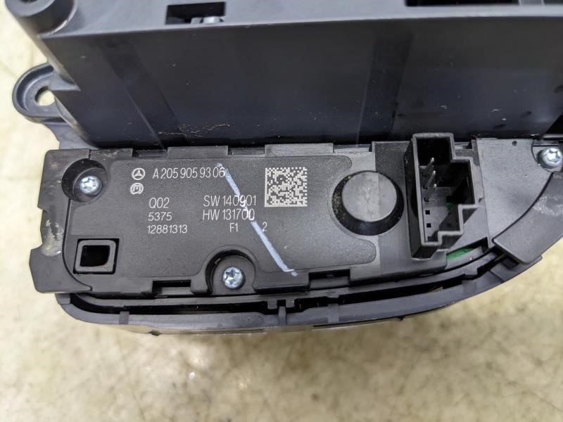 2015-2018 Mercedes-Benz C300 Navigation Audio Touchpad Switch 205-900-80-18 OEM - Alshned Auto Parts