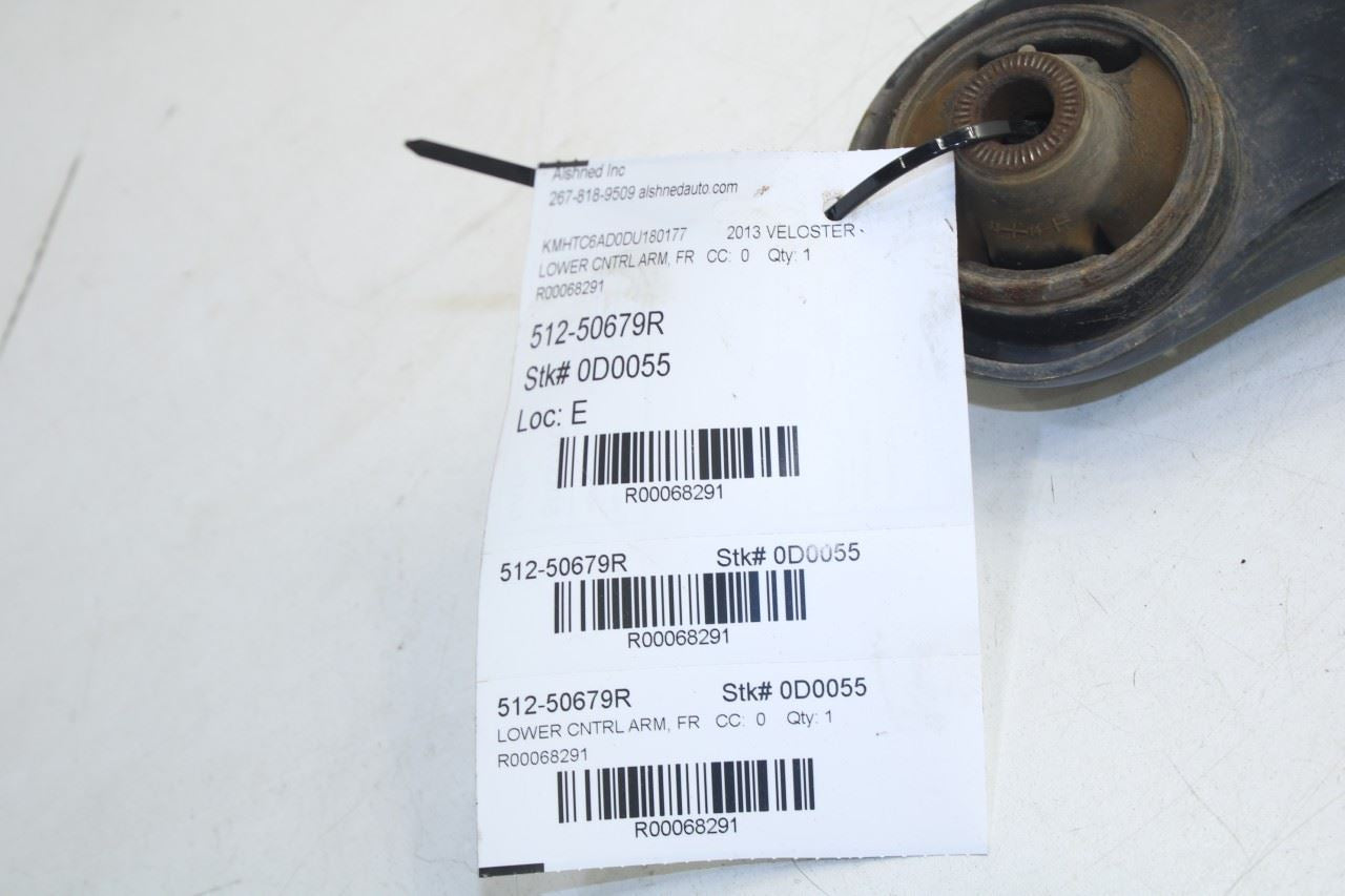 2011-17 Hyundai Veloster Base FWD Front Right Side Lower Control Arm 54501-3X000 - Alshned Auto Parts