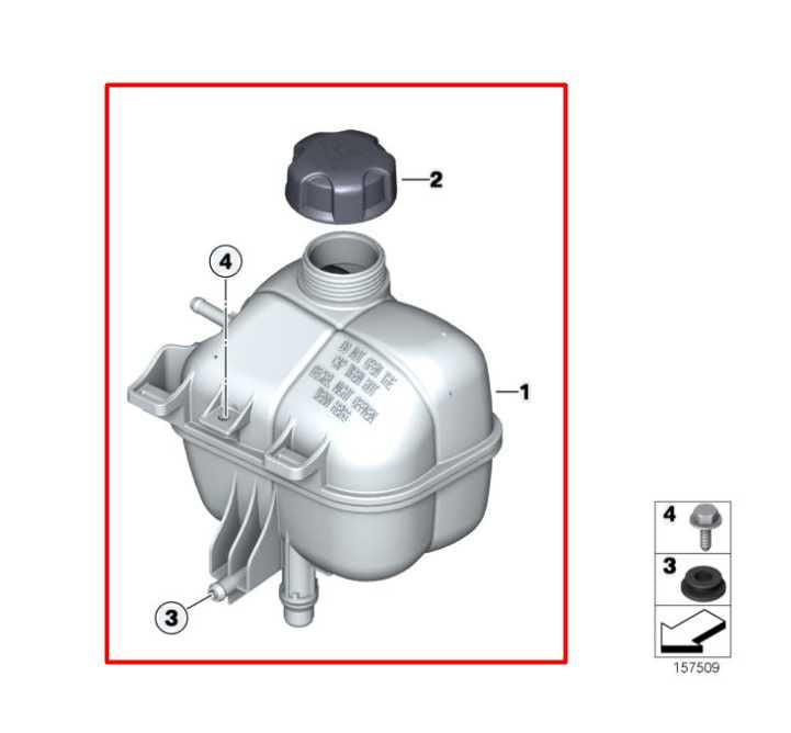2007-2015 Mini Cooper 1.6L Engine Radiator Coolant Reservoir Bottle 17137539267 - Alshned Auto Parts