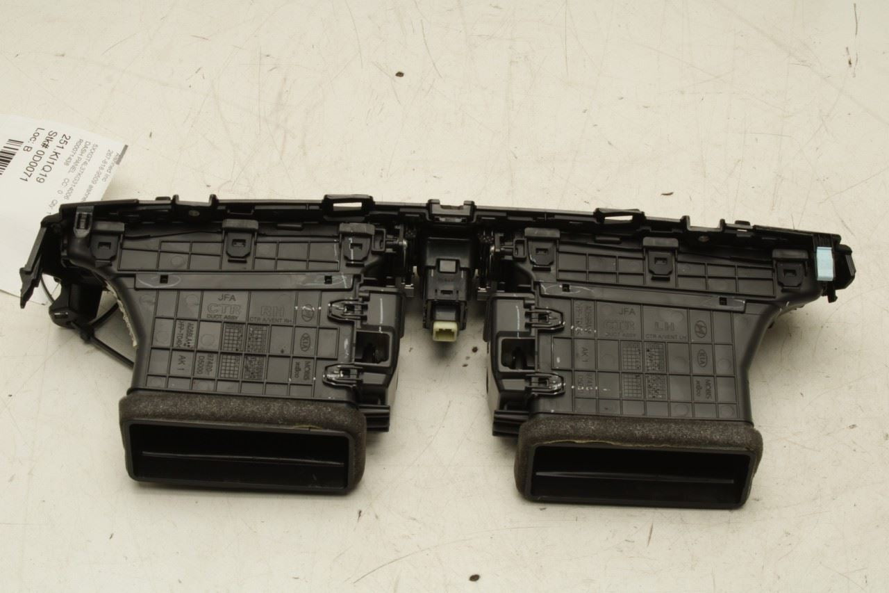 2016-20 Kia Optima LX Center Dash Air Vent Grille w/ Hazard Switch 84760-D5000WK - Alshned Auto Parts