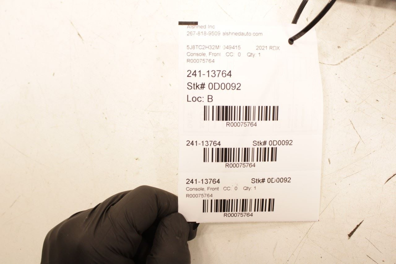 2019-2021 Acura RDX SH-AWD Center Console Tray Storage w/ Power Outlets - Alshned Auto Parts