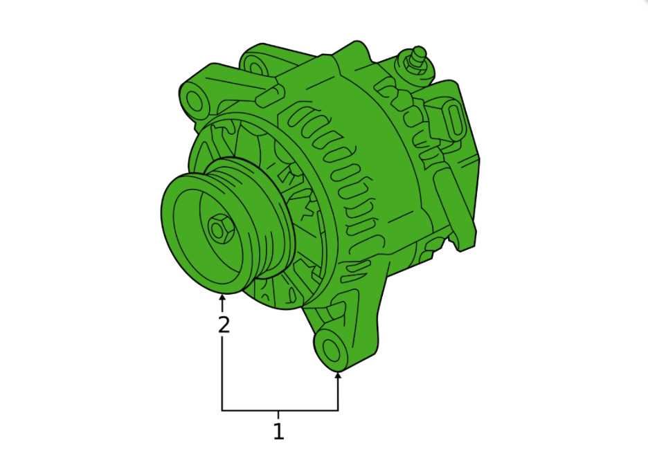 2016-2021 Toyota Tacoma 3.5L Engine Alternator Generator 12V 130 Amp 27060-0P3501