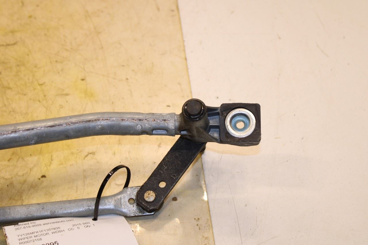 2015-2018 Volvo S60 T5 Premier FR Windshield Wiper Transmission Linkage w/ Motor - Alshned Auto Parts