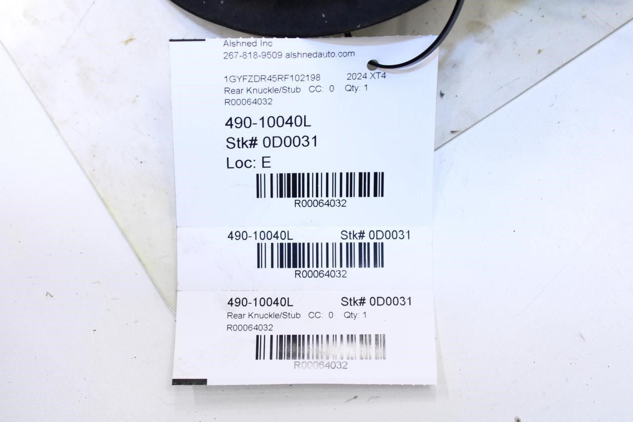 2019-25 Cadillac XT4 Premium Rear Left Driver Side Spindle Knuckle Hub 42803050 - Alshned Auto Parts