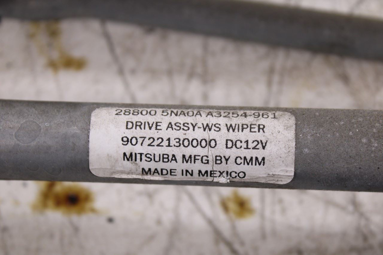 19-25 Infiniti QX50 ESSENTIAL FR Windshield Wiper Transmission Linkage w/ Motor - Alshned Auto Parts