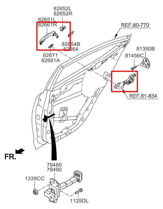 2016-20 Hyundai Elantra Value Edition Rear Driver Left Side Door Exterior Handle - Alshned Auto Parts