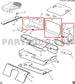 1997-04 Chevy Corvette Rear Cargo Corner and Center Compartment Carpet Panel Set - Alshned Auto Parts