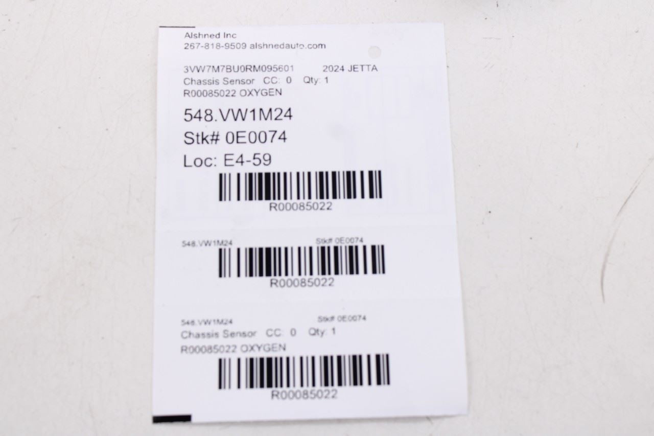 2022-2026 Volkswagen Jetta SE 1.5L Oxygen Sensor Set of 2 04E906262FN OEM7