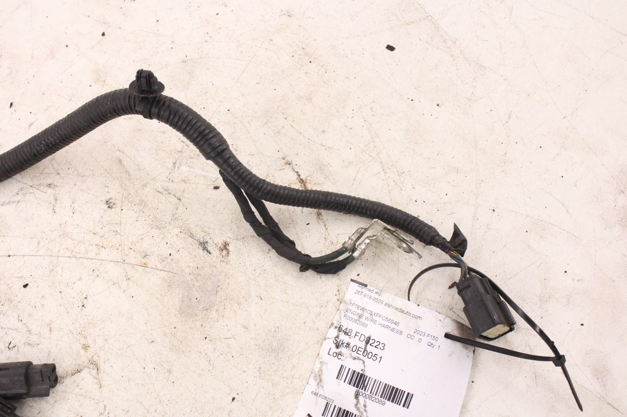 21-24 Ford F150 XLT Supercrew 5.0L Starter Motor Wire Harness ML3T-3C221-EJ OEM5