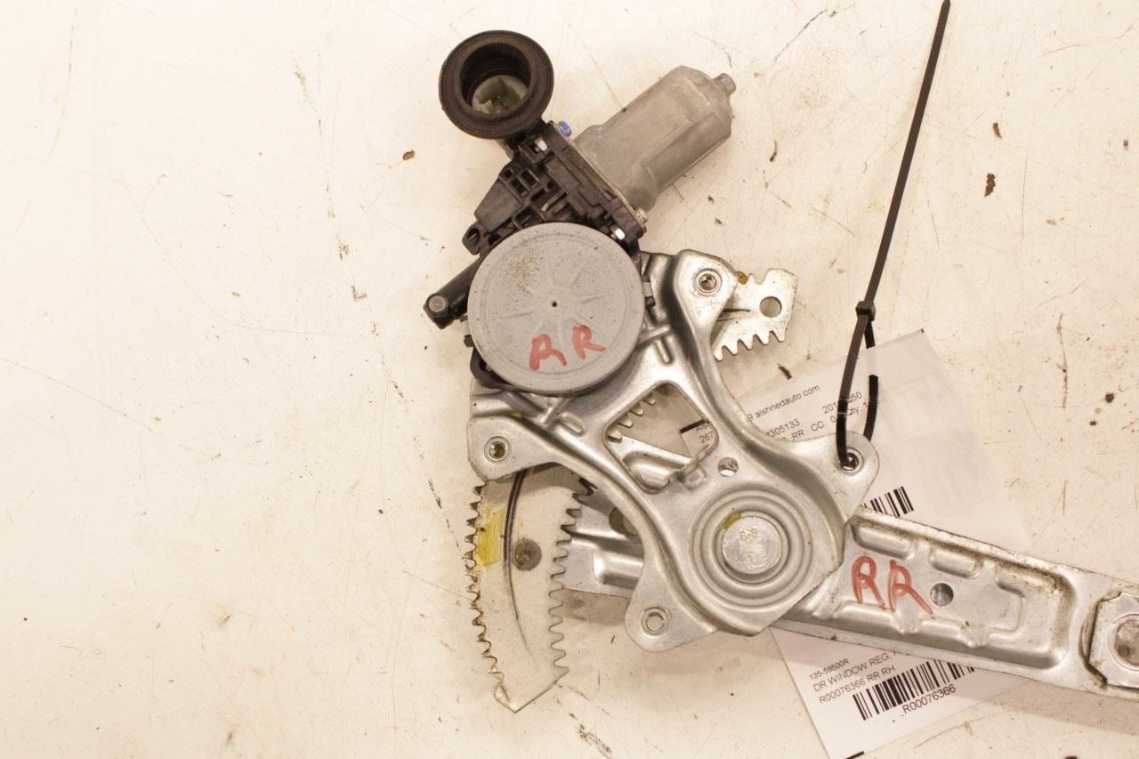 2014-2024 Infiniti Q50 Premium Rear Right Side Door Window Regulator w/ Motor - Alshned Auto Parts