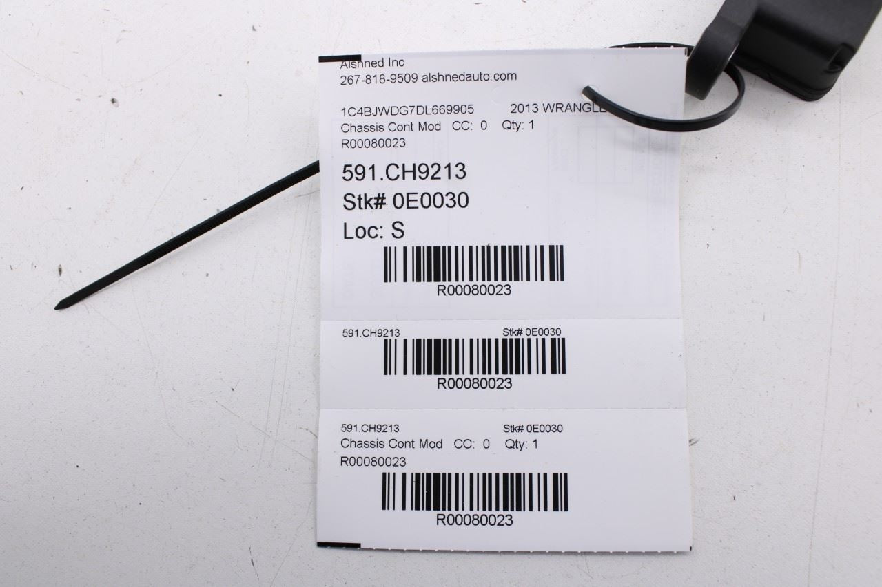 12-2018 Jeep Wrangler Unlimited Sport Yaw Rate Stability Dynamics Sensor Module - Alshned Auto Parts