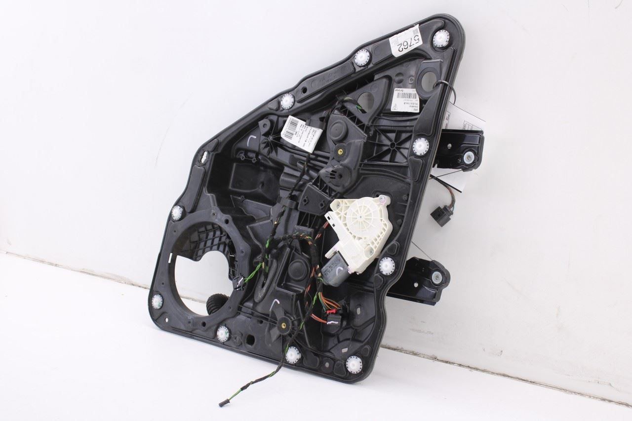 2011-2018 Porsche Cayenne S Rear Left Door Window Regulator w/ Carrier and Motor2