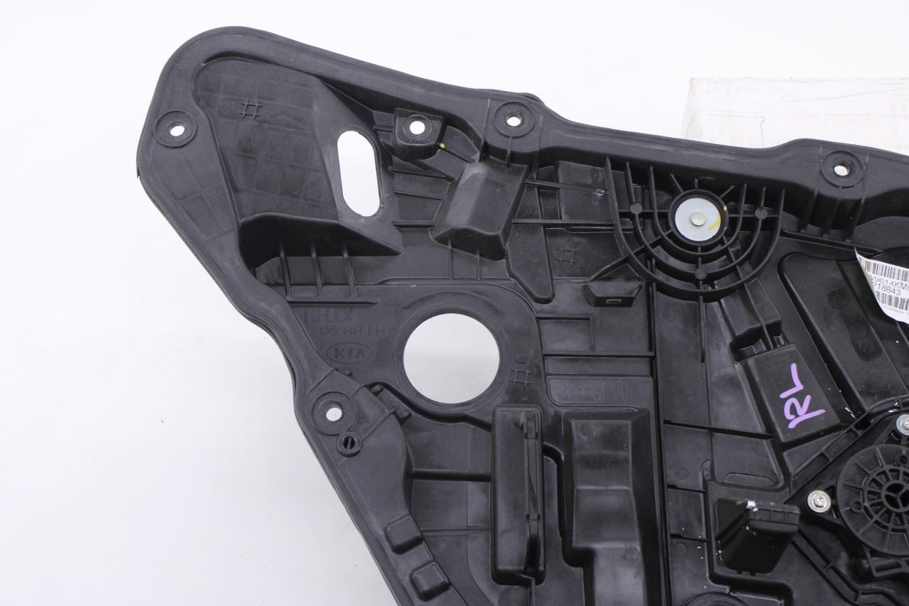 2016-20 KIA Optima EX Rear Left Side Door Window Regulator w/ Carrier and Motor - Alshned Auto Parts