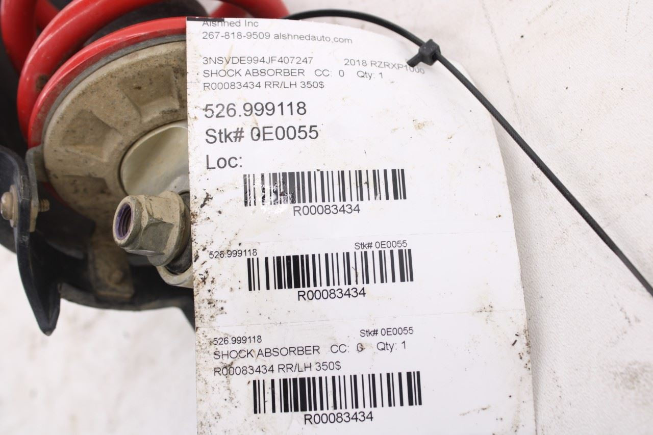 2018 Polaris RZR XP 1000 Rear Left Shock Strut Absorber Walker Evans 7044890 OEM9