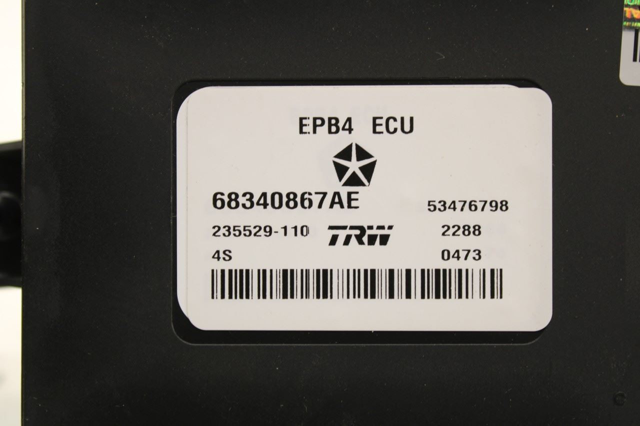2019 Jeep Cherokee Latitude Parking Brake Computer Control Module 68340867AE OEM - Alshned Auto Parts