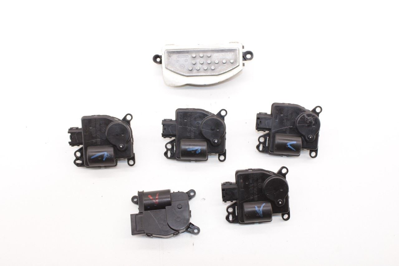 14-21 Jeep Grand Cherokee HVAC Blend Door Actuator Set 5 w Blower Motor Resistor - Alshned Auto Parts