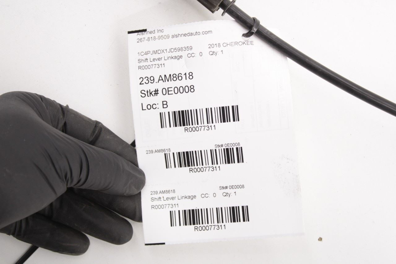 14-22 Jeep Cherokee Limited 4WD Auto Transmission Gear Shift Lever Control Cable - Alshned Auto Parts