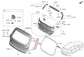 19-23 Hyundai Santa Fe SEL Rear Right and Left Liftgate Lift Support 81840-S2000 - Alshned Auto Parts