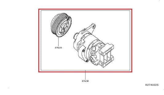 2016-2020 Infiniti QX60 3.5L Air Conditioning AC Cooler Compressor 92600-9NC0B - Alshned Auto Parts