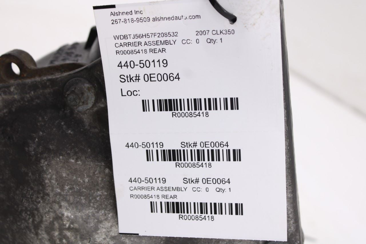 2006-09 Mercedes-Benz CLK 350 3.5L RWD Rear Axle Differential Carrier 2.82 ratio11