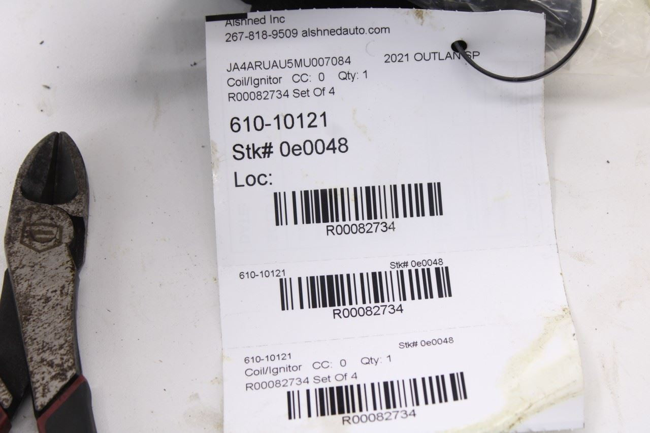 17-25 Mitsubishi Outlander Sport SE 2.0L Engine Ignition Coil Set of 4 1832A083 - Alshned Auto Parts