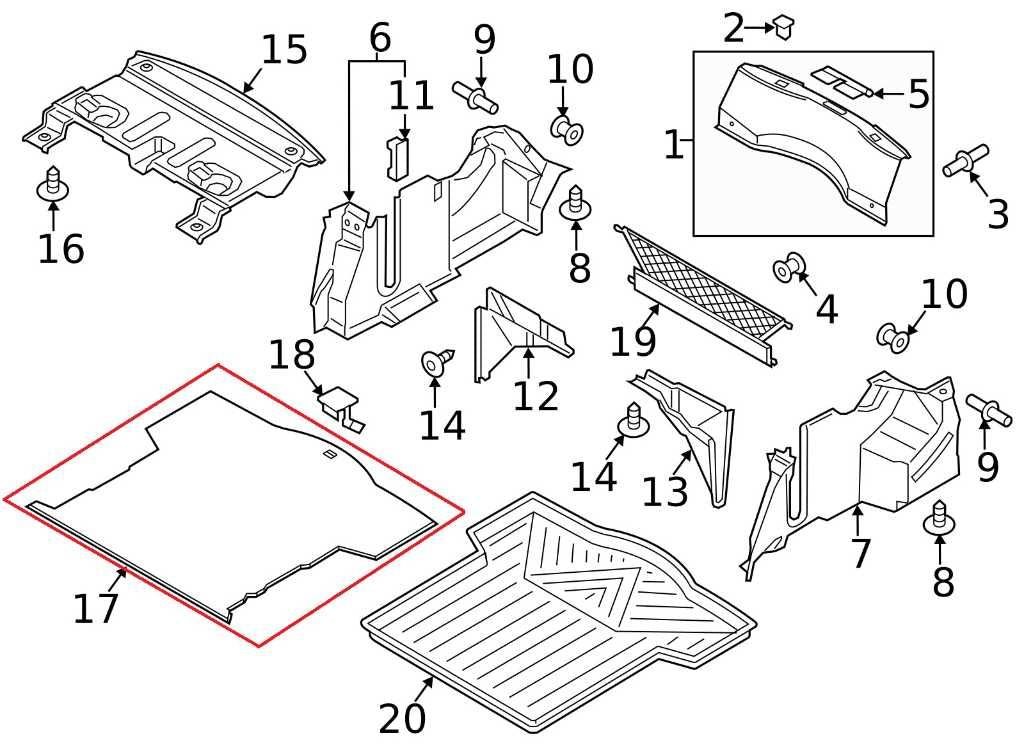 14-20 Lincoln MKZ Reserve Rear Trunk Floor Carpet Cargo Cover DP53-F13065-AD3ZHE - Alshned Auto Parts
