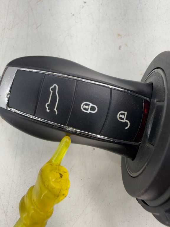 11-18 Porsche Cayenne S AWD Ignition Lock Cylinder Switch w/ Fob Key Transmitter9