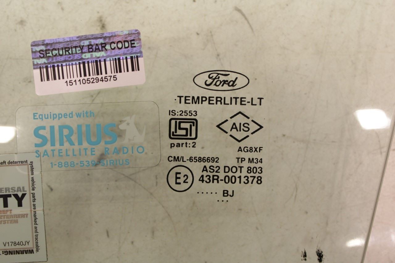 2018-2022 Ford Ecosport SE Front Left Side Door Window Glass LN1Z-5821411-A OEM - Alshned Auto Parts