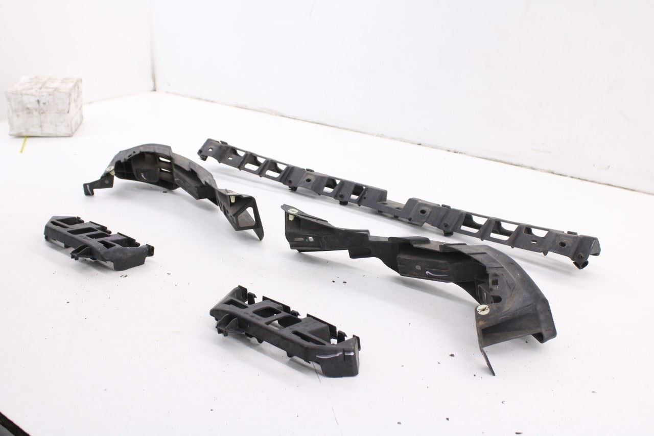11-14 Porsche Cayenne S Rear Bumper Center and RH LH Side Support Mount Brackets4