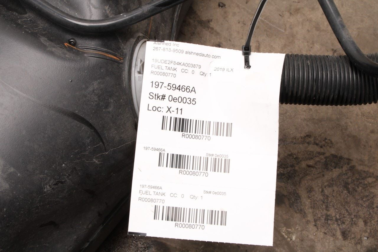 13-19 Acura ILX Technology A-Spec 2.4L Fuel Gas Tank 13.2 US Gallons 17044TR0A30 - Alshned Auto Parts
