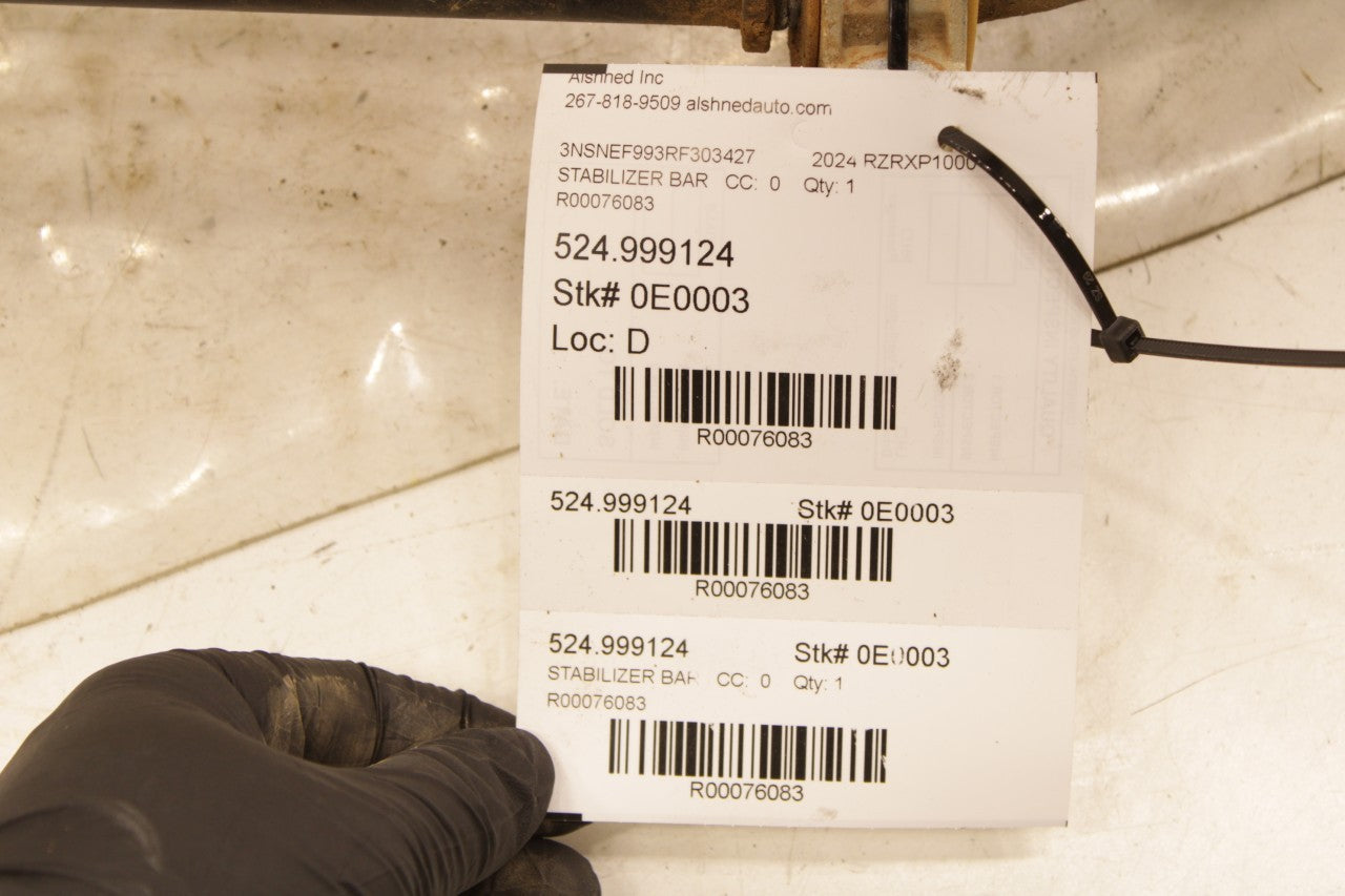 24-26 Polaris RZR XP 1000 Ultimate Rear Suspension Stabilizer Sway Anti-Roll Bar - Alshned Auto Parts